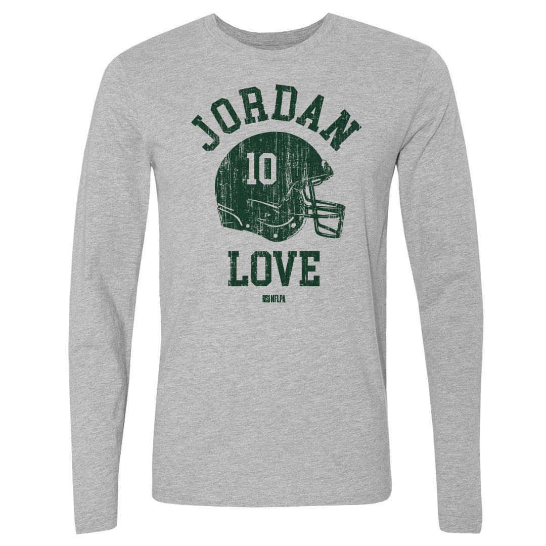 Jordan Love Men's Long Sleeve T-Shirt | 500 LEVEL