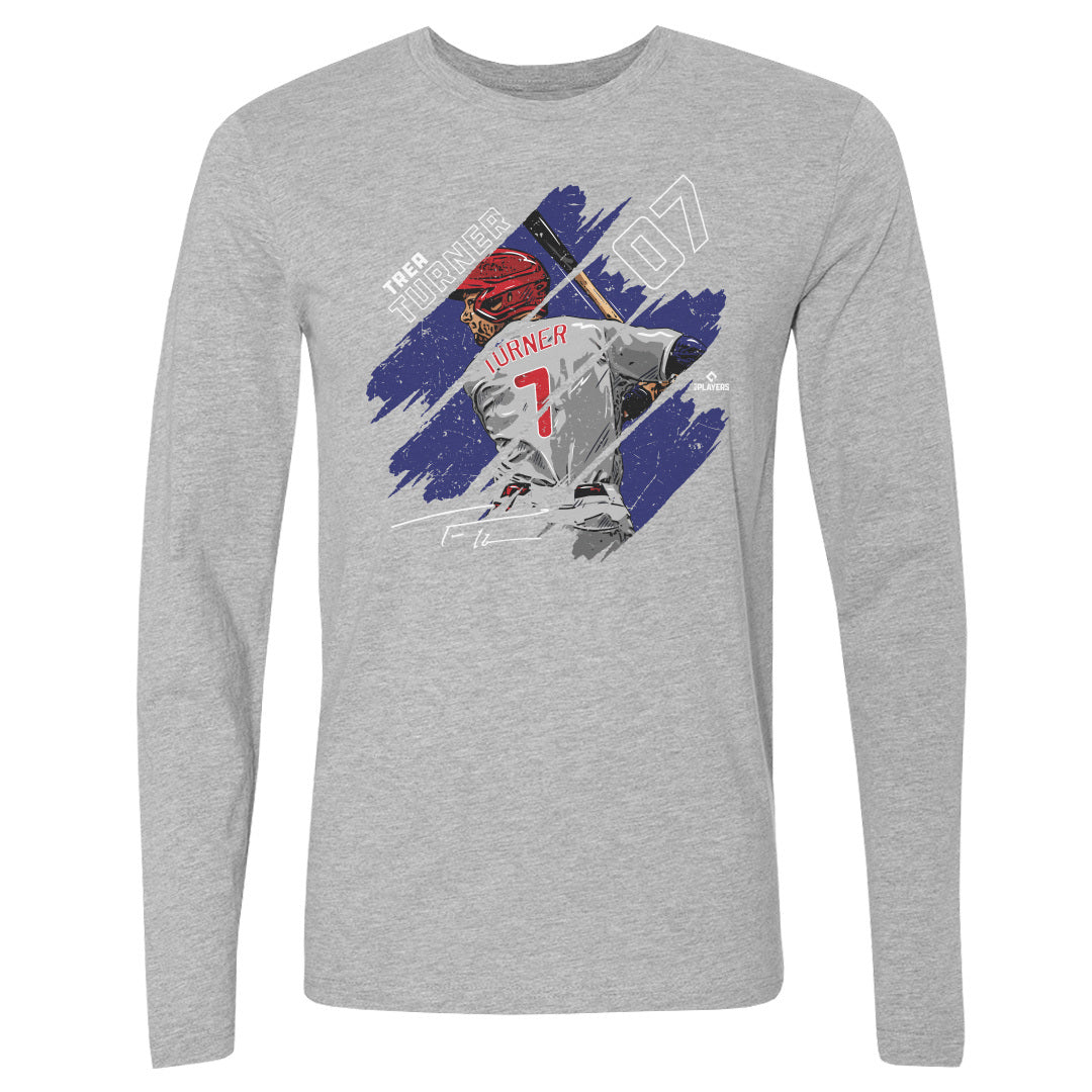 Trea Turner Men's Long Sleeve T-Shirt | 500 LEVEL