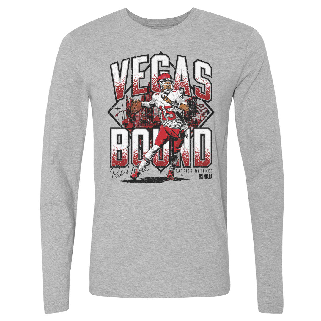 Patrick Mahomes Men's Long Sleeve T-Shirt | 500 LEVEL