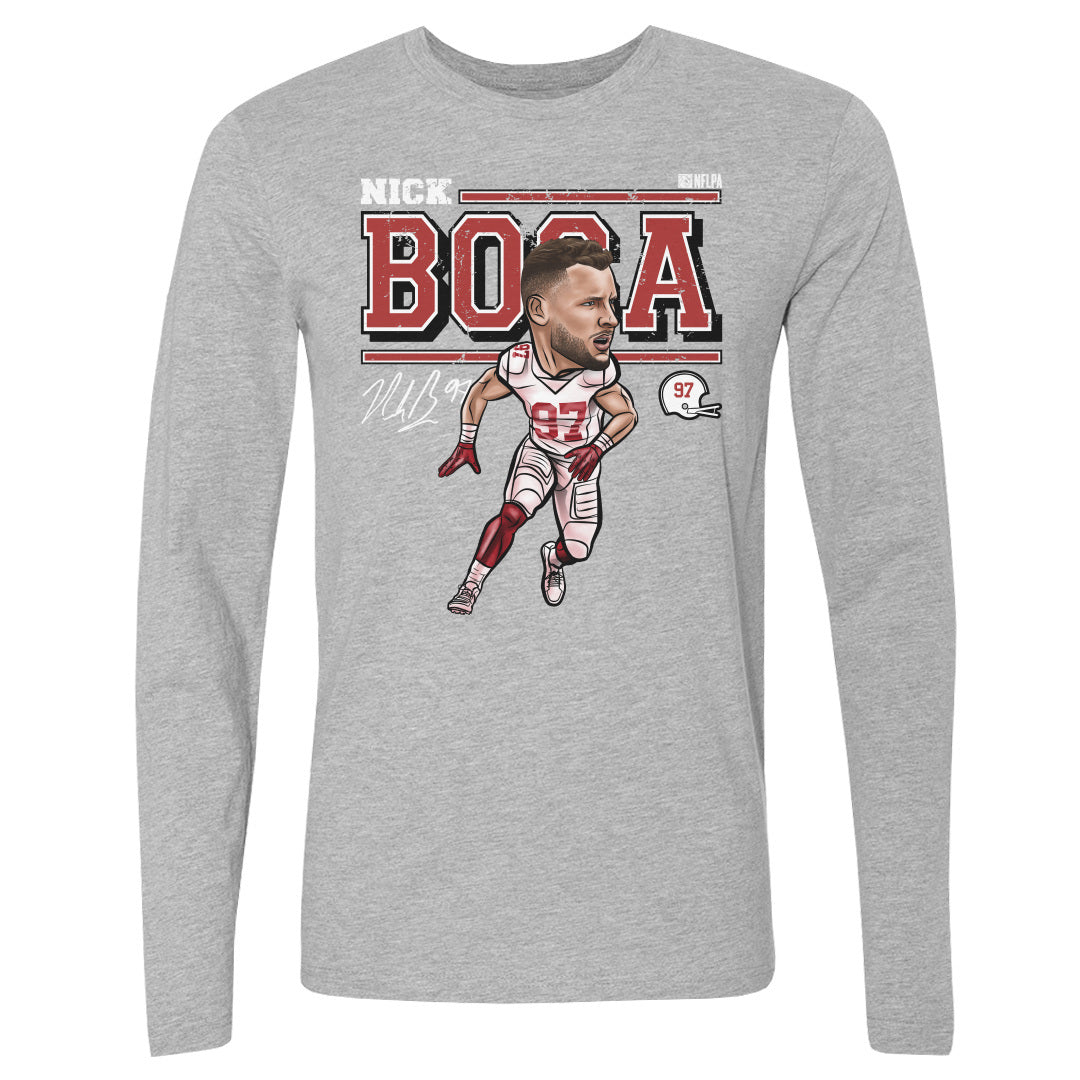 Nick Bosa Men's Long Sleeve T-Shirt | 500 LEVEL