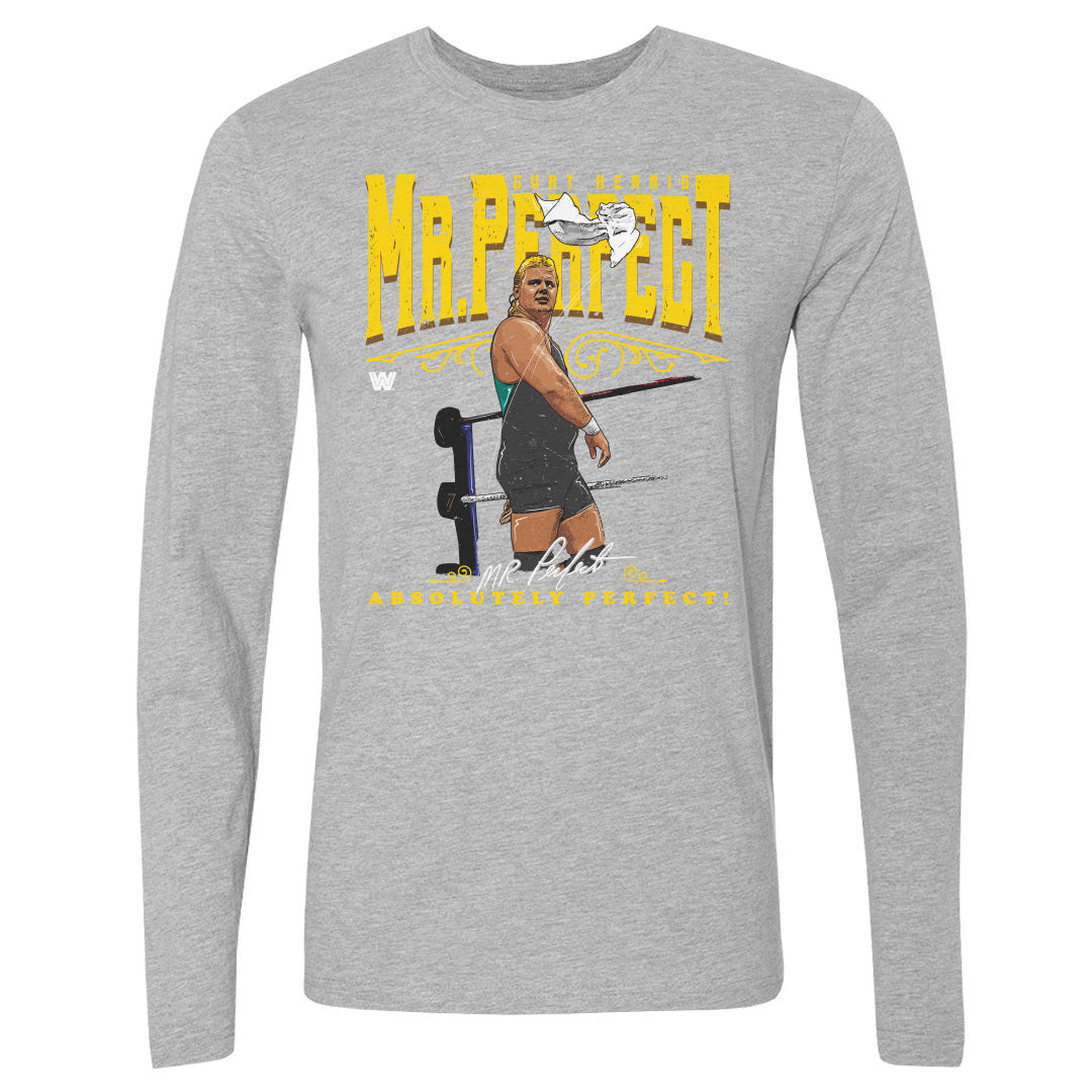 Mr. Perfect Men's Long Sleeve T-Shirt | 500 LEVEL