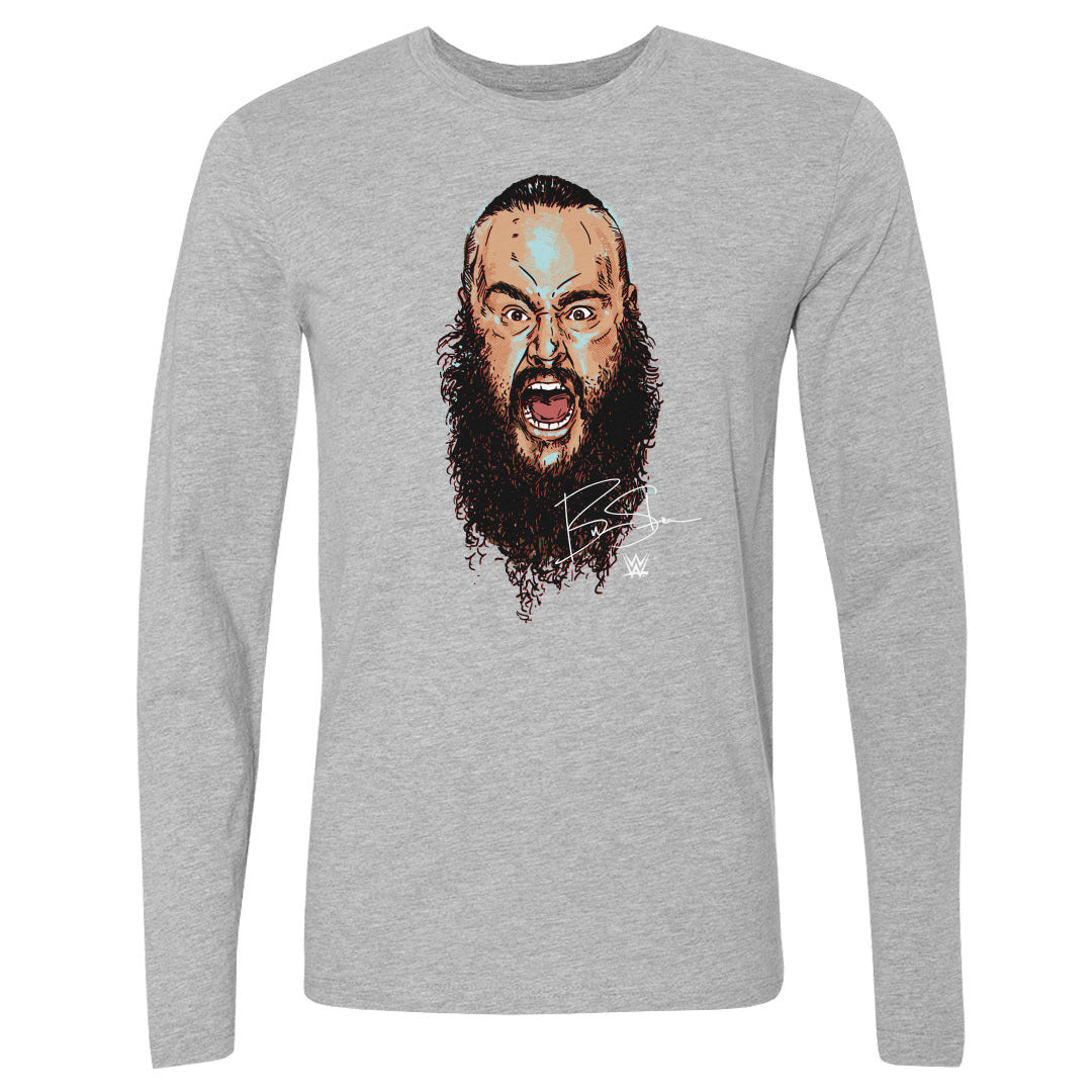 Braun Strowman Men's Long Sleeve T-Shirt | 500 LEVEL
