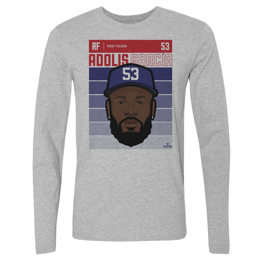 Adolis Garcia Men's Long Sleeve T-Shirt | 500 LEVEL
