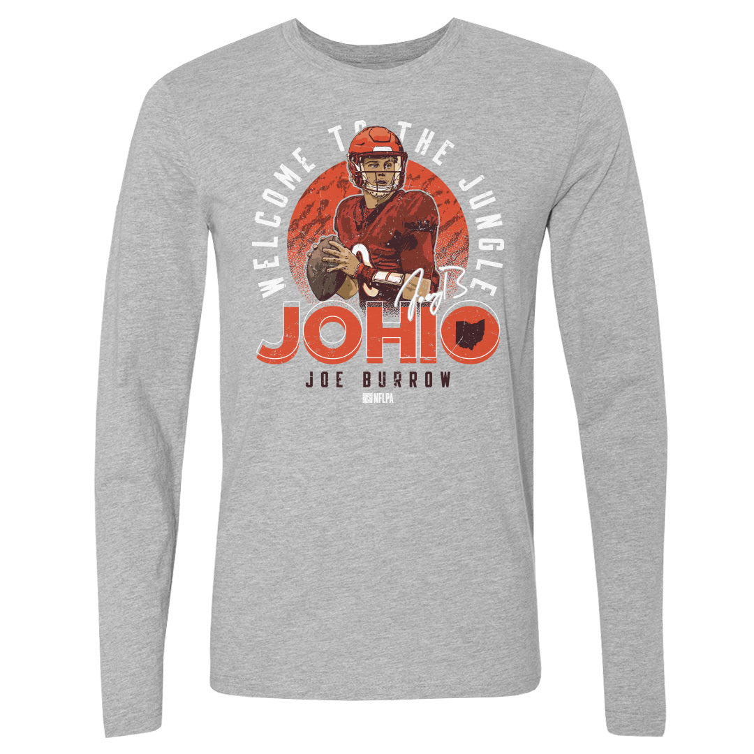 Joe Burrow Men's Long Sleeve T-Shirt | 500 LEVEL