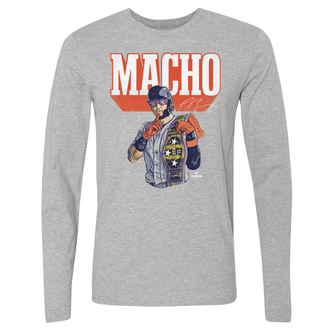 Javier Baez Men's Long Sleeve T-Shirt | 500 LEVEL