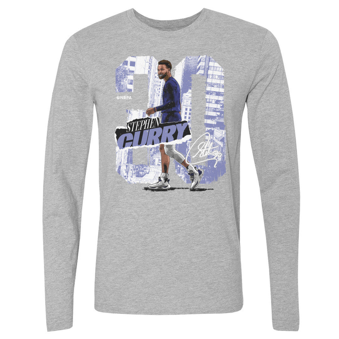 Steph Curry Men's Long Sleeve T-Shirt | 500 LEVEL