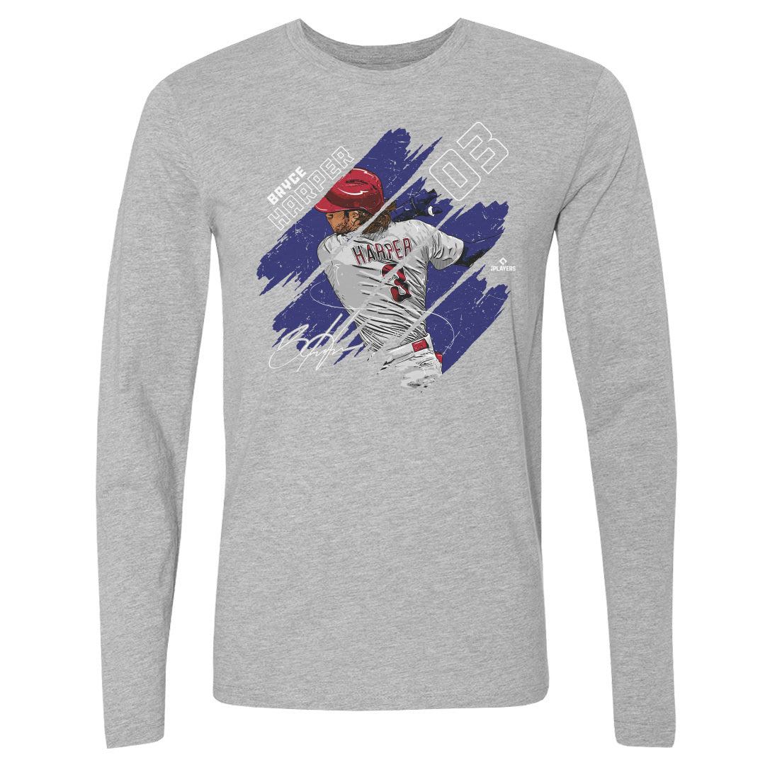 Bryce Harper Men's Long Sleeve T-Shirt | 500 LEVEL