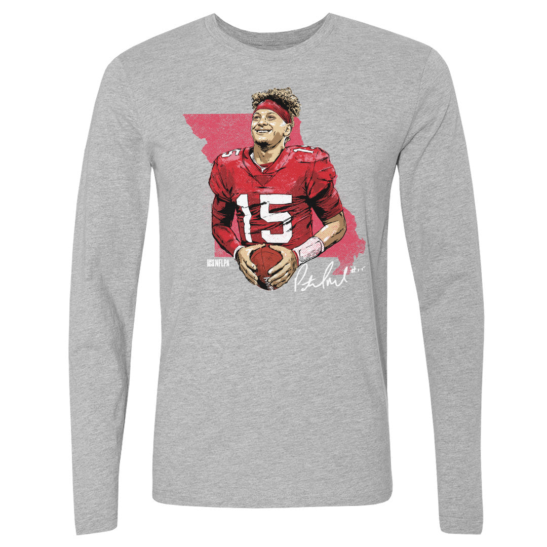 Patrick Mahomes Men's Long Sleeve T-Shirt | 500 LEVEL