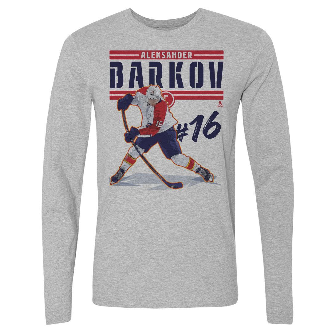 Aleksander Barkov Men's Long Sleeve T-Shirt | 500 LEVEL