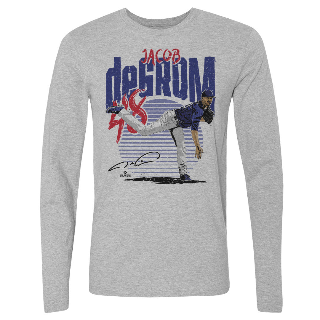 Jacob deGrom Men's Long Sleeve T-Shirt | 500 LEVEL