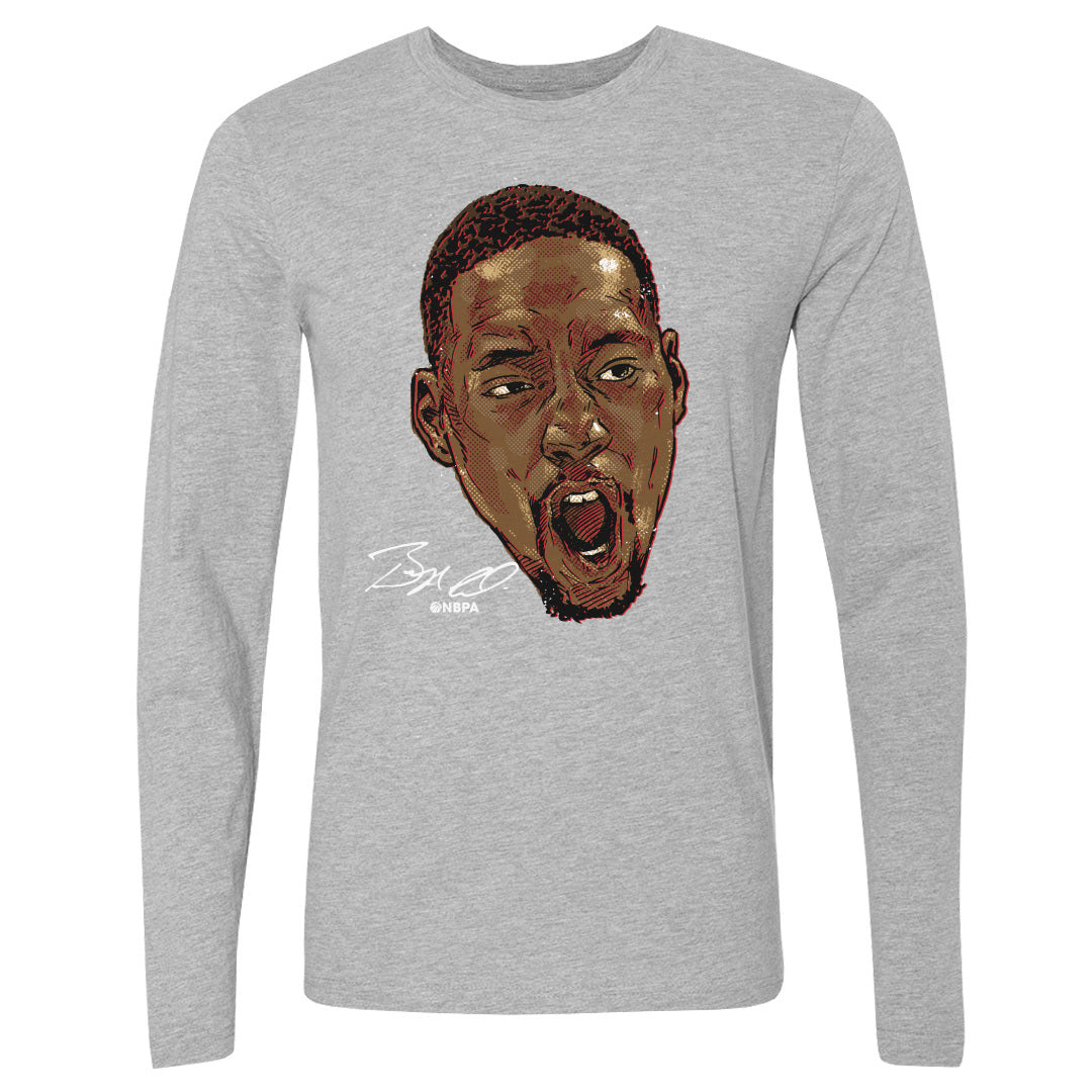 Bam Adebayo Men's Long Sleeve T-Shirt | 500 LEVEL