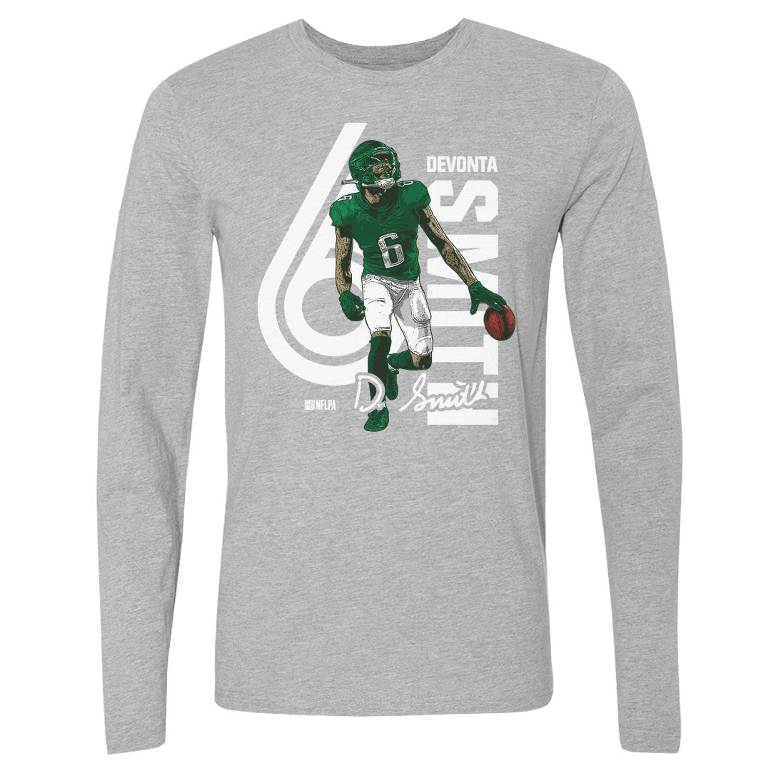 DeVonta Smith Men's Long Sleeve T-Shirt | 500 LEVEL