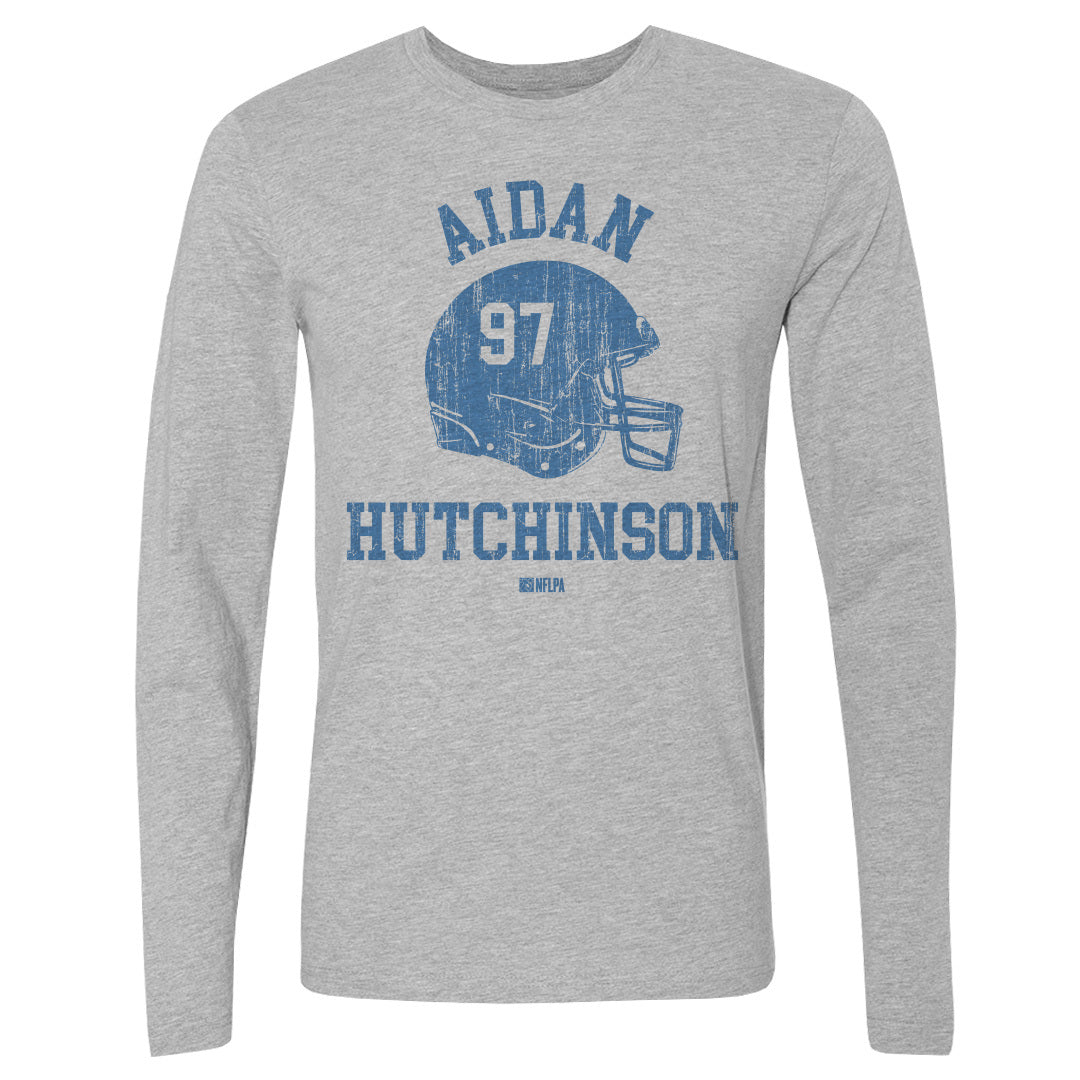 Aidan Hutchinson Men's Long Sleeve T-Shirt | 500 LEVEL