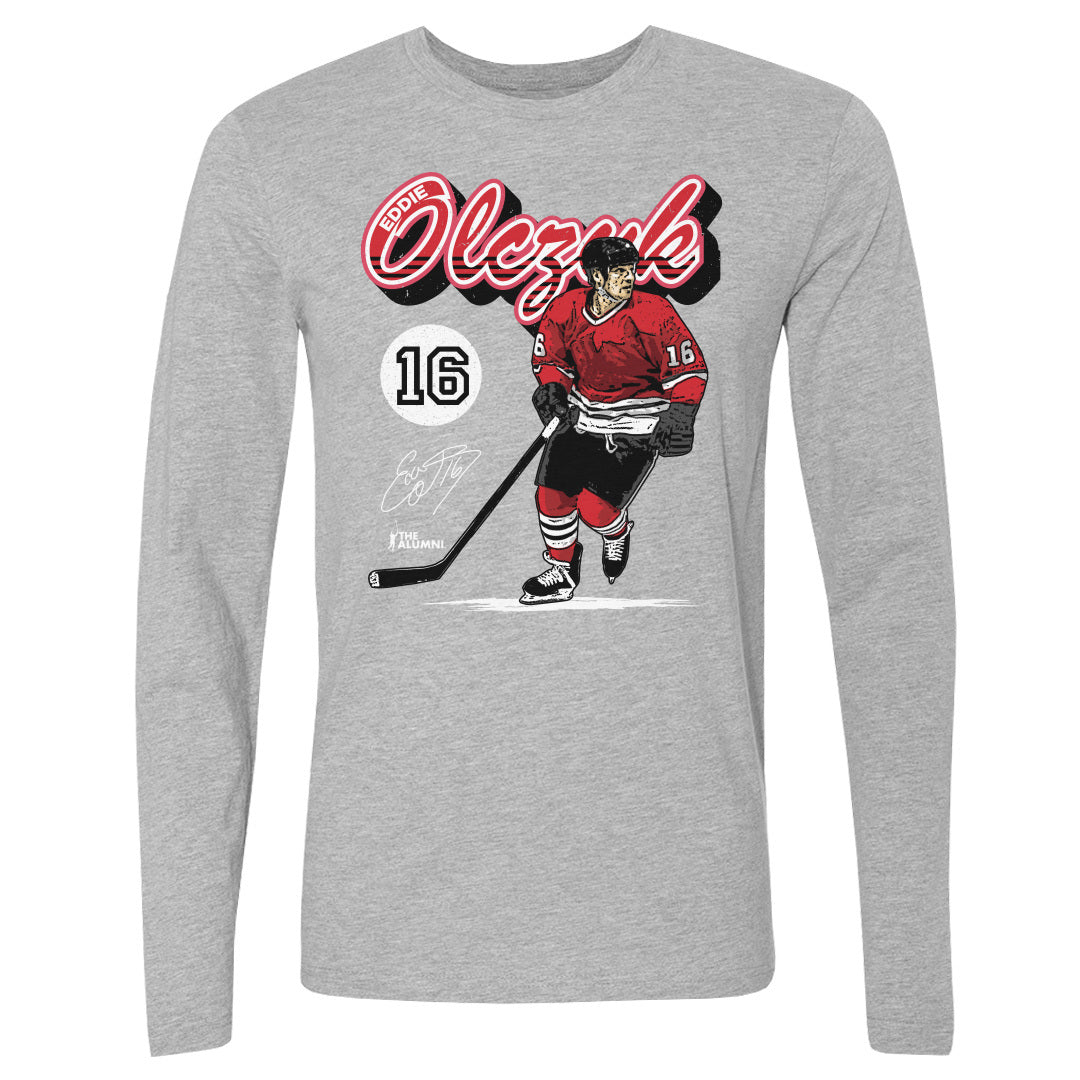 Eddie Olczyk Men's Long Sleeve T-Shirt | 500 LEVEL
