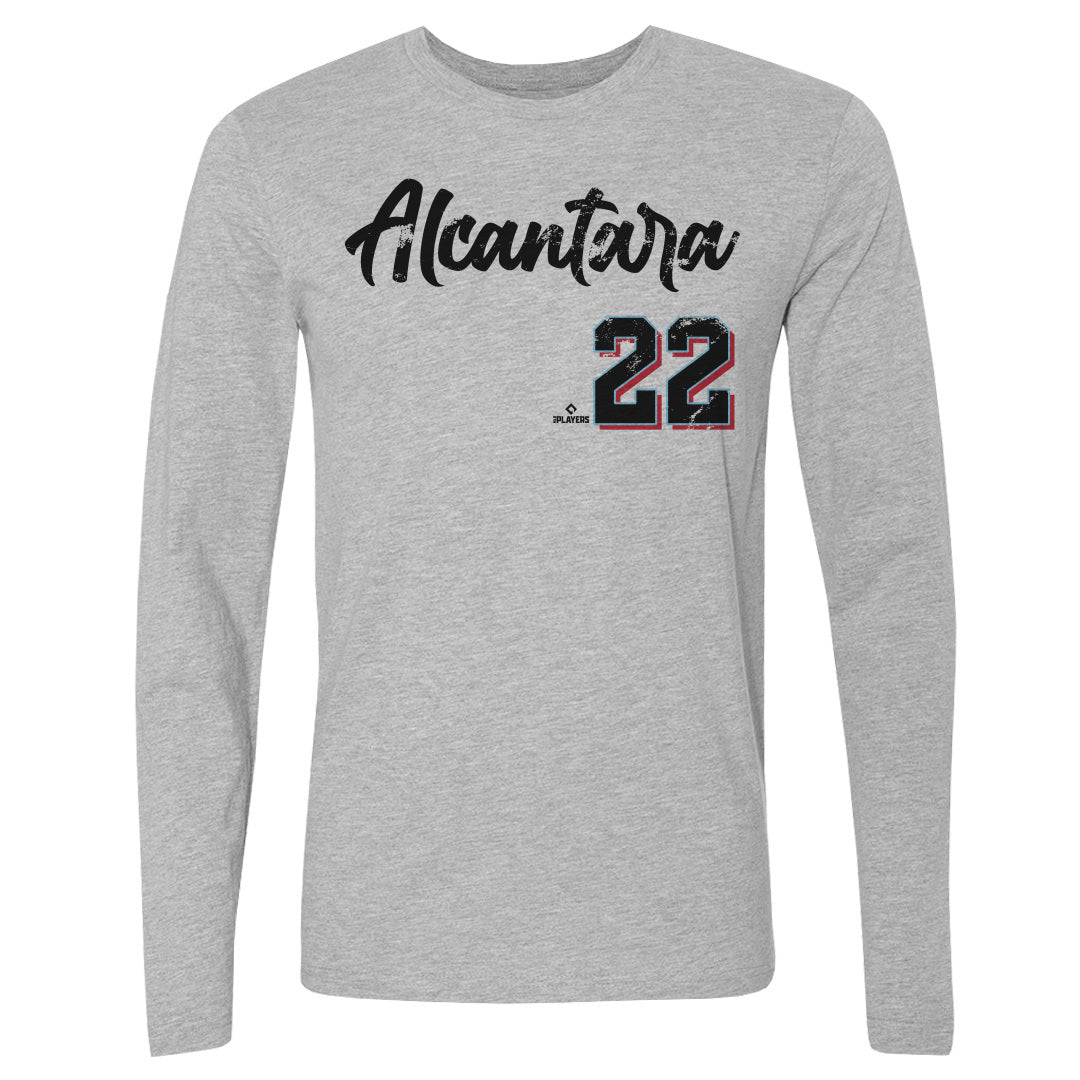 Sandy Alcantara Men's Long Sleeve T-Shirt | 500 LEVEL
