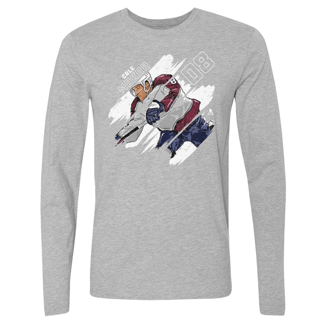 Cale Makar Men's Long Sleeve T-Shirt | 500 LEVEL