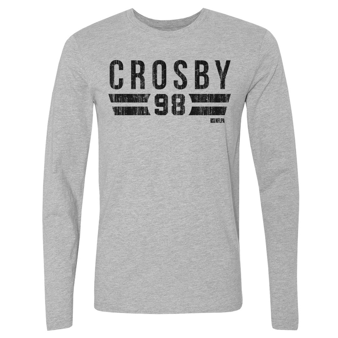 Maxx Crosby Men's Long Sleeve T-Shirt | 500 LEVEL