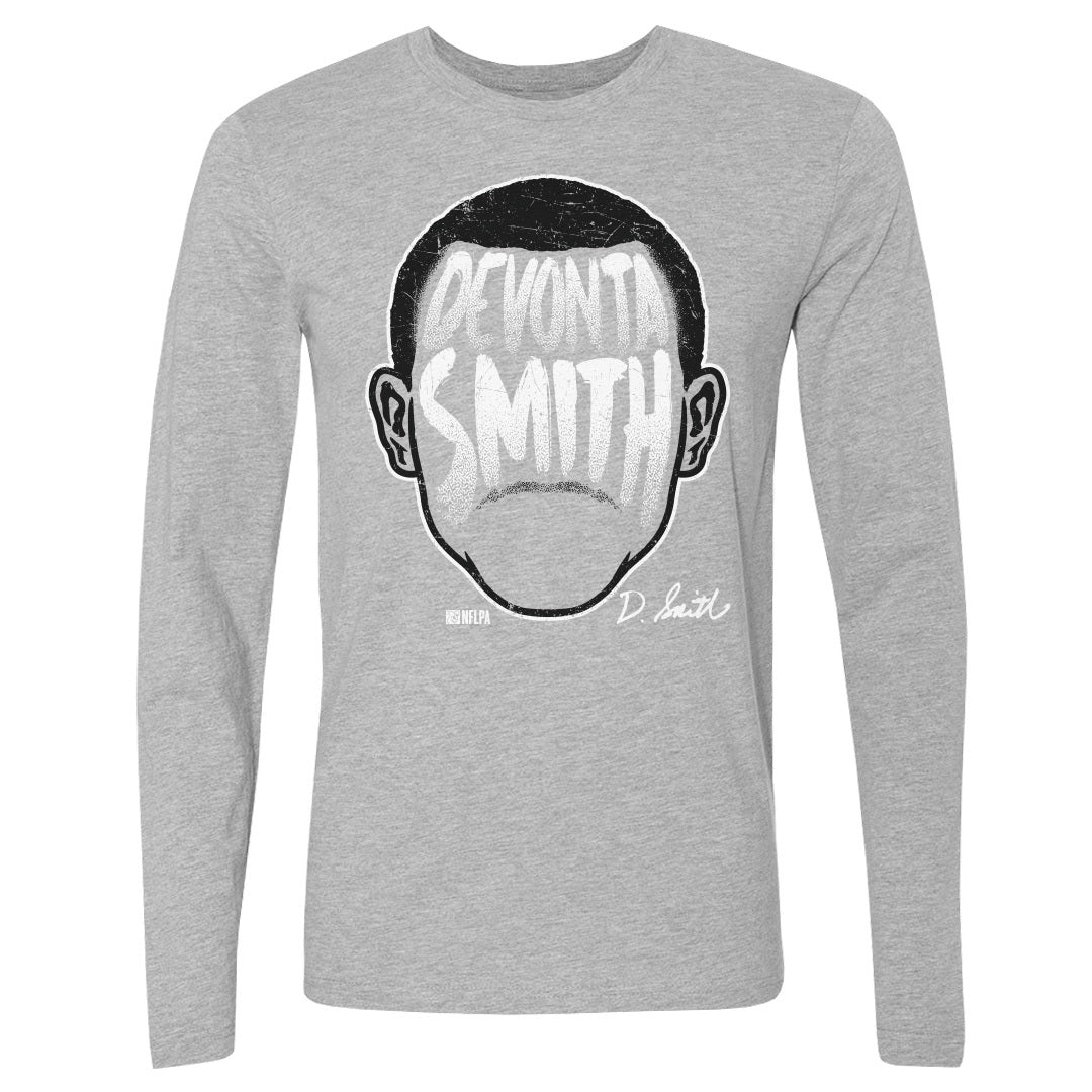 DeVonta Smith Men's Long Sleeve T-Shirt | 500 LEVEL