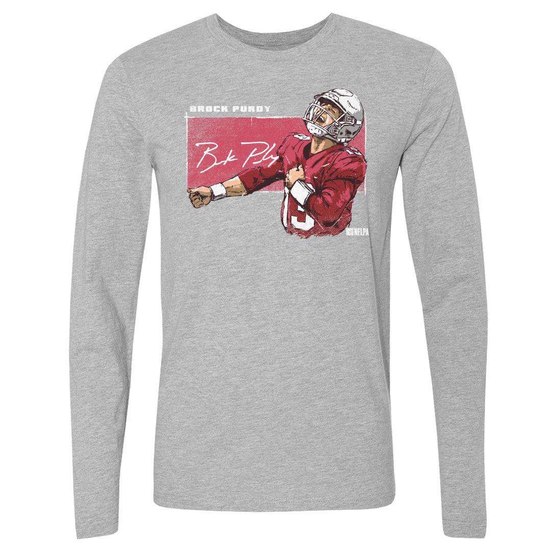 Brock Purdy Men's Long Sleeve T-Shirt | 500 LEVEL