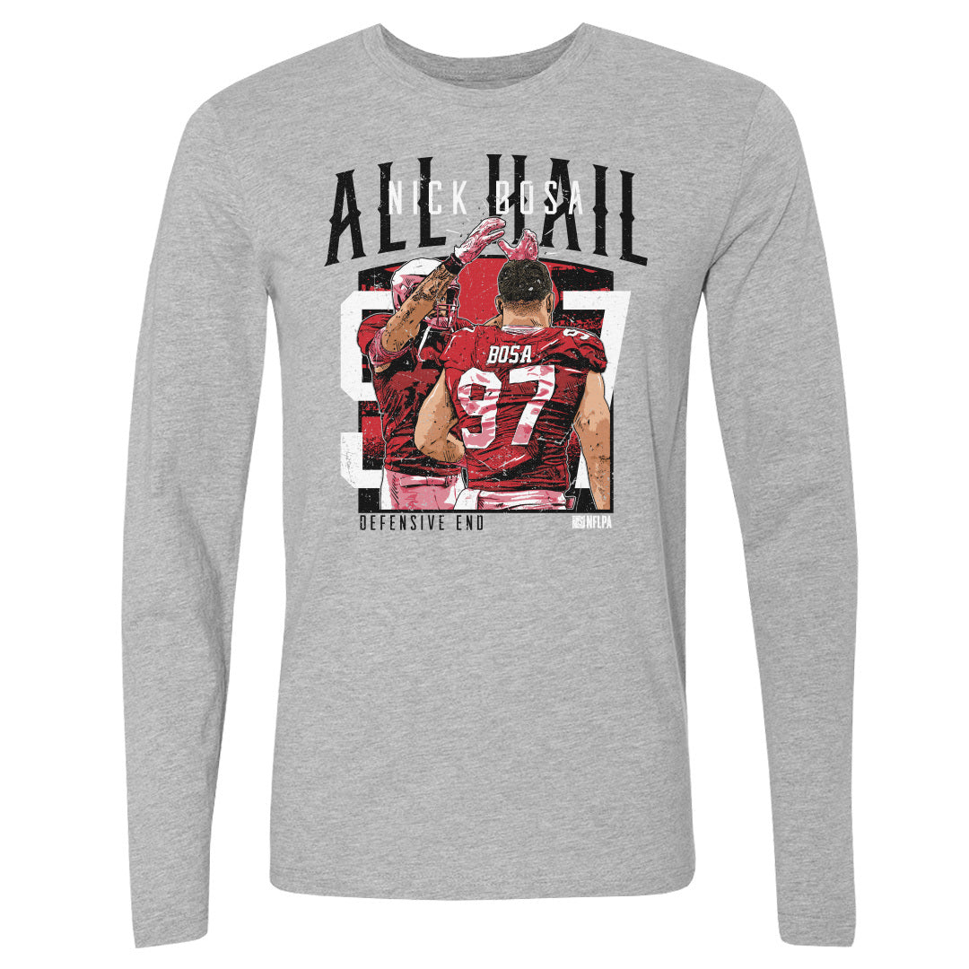 Nick Bosa Men's Long Sleeve T-Shirt | 500 LEVEL