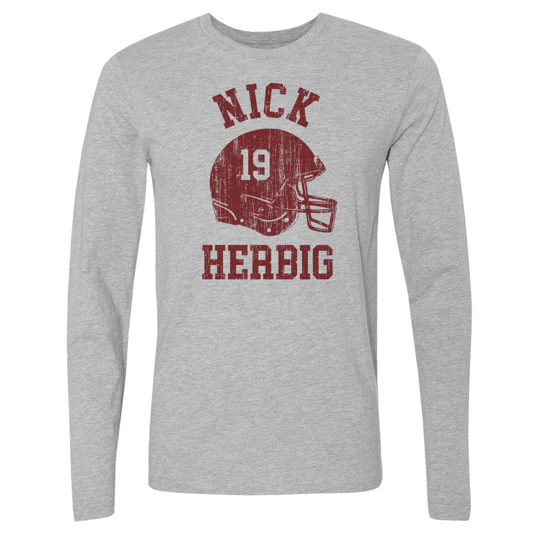 Nick Herbig Men's Long Sleeve T-Shirt | 500 LEVEL