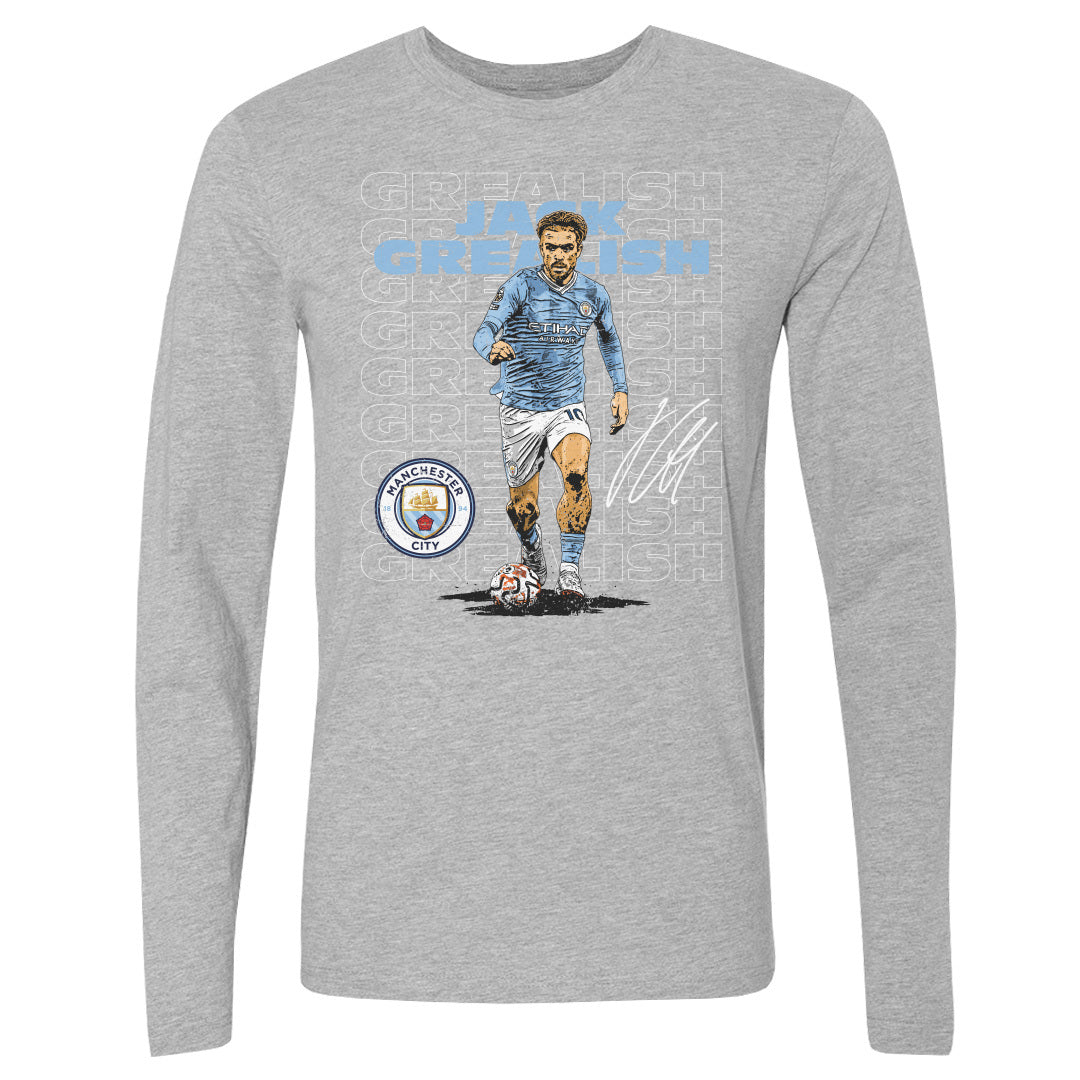 Jack Grealish Men's Long Sleeve T-Shirt | 500 LEVEL