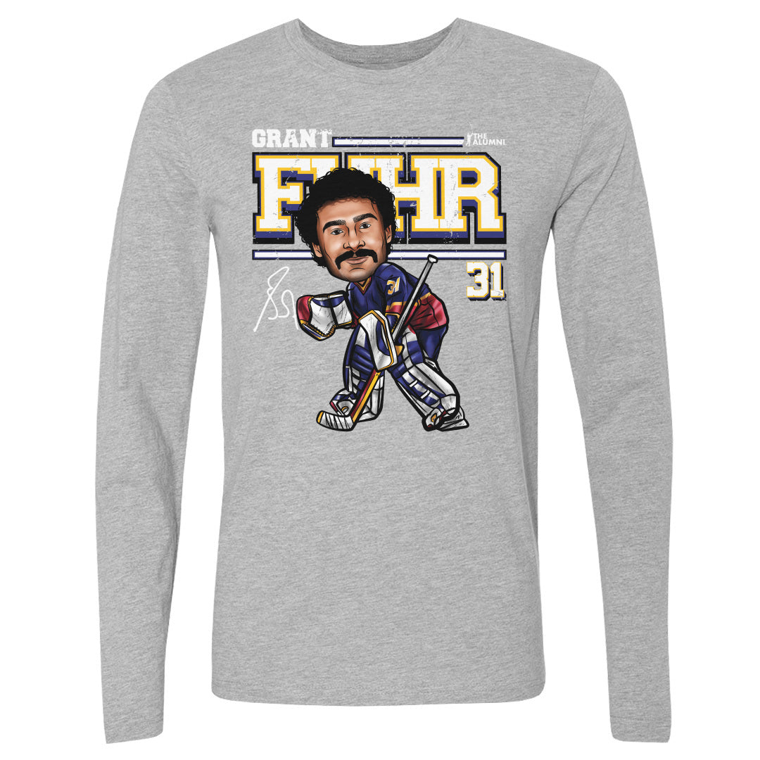 Grant Fuhr Men's Long Sleeve T-Shirt | 500 LEVEL