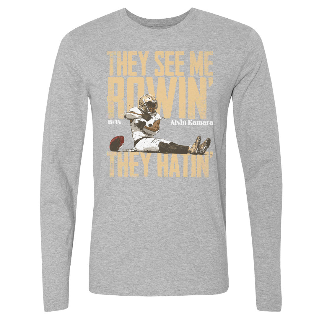 Alvin Kamara Men's Long Sleeve T-Shirt | 500 LEVEL