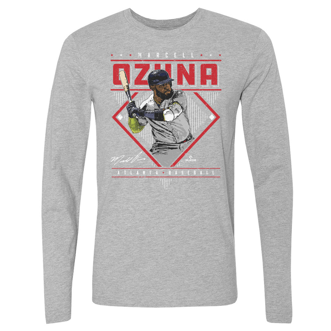 Marcell Ozuna Men's Long Sleeve T-Shirt | 500 LEVEL