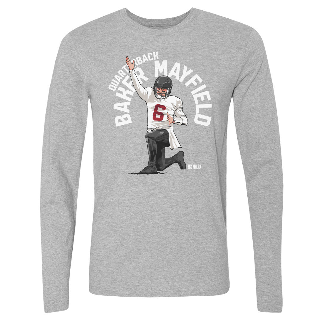Baker Mayfield Men's Long Sleeve T-Shirt | 500 LEVEL