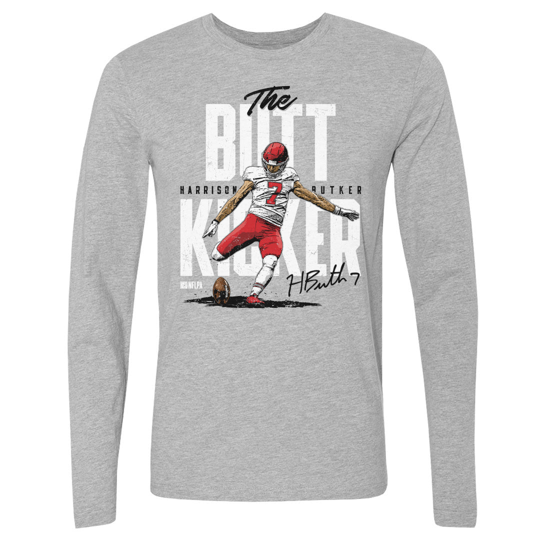 Harrison Butker Men's Long Sleeve T-Shirt | 500 LEVEL