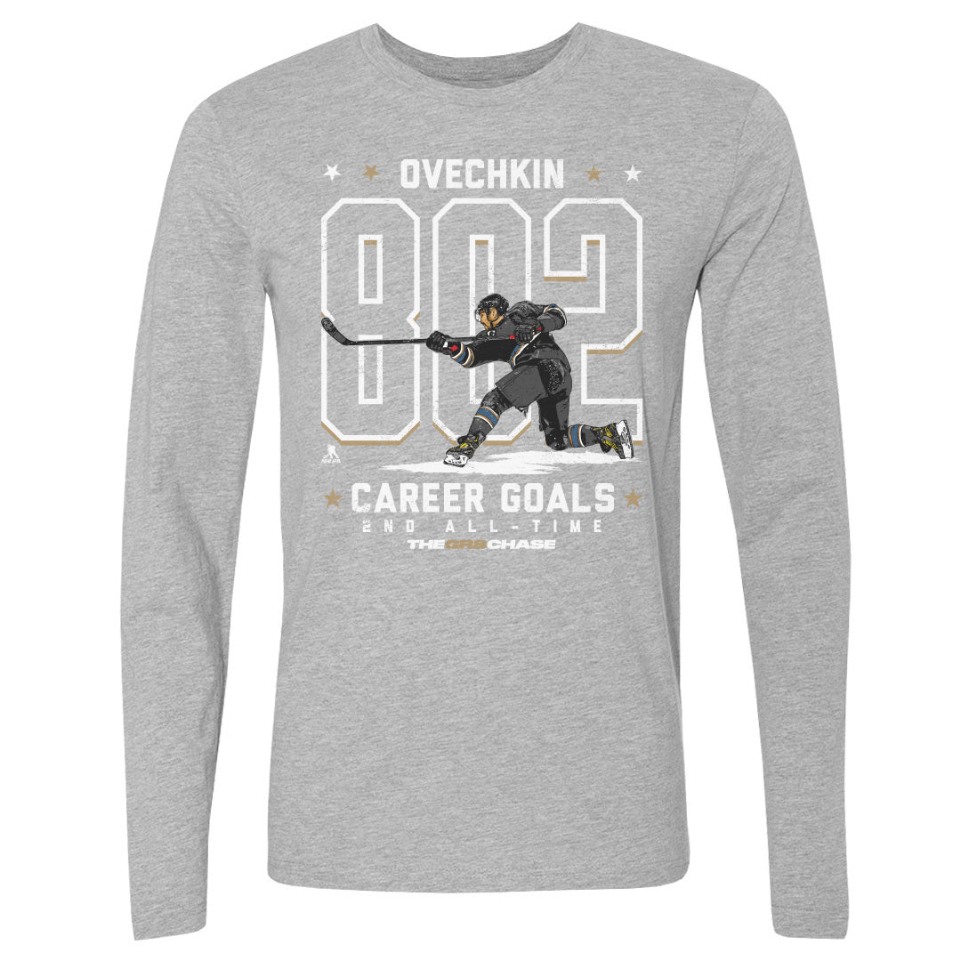 Alex Ovechkin Men's Long Sleeve T-Shirt | 500 LEVEL