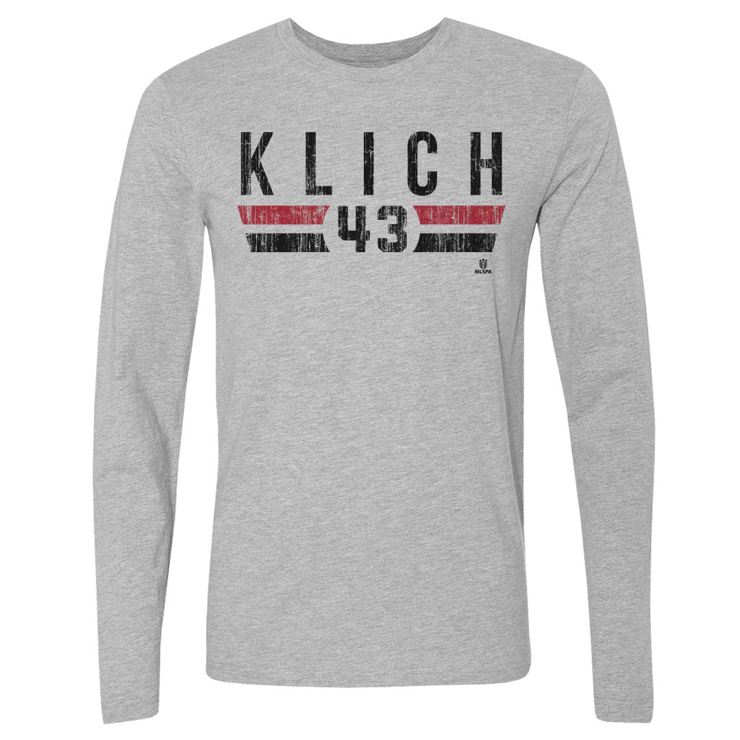 Mateusz Klich Men's Long Sleeve T-Shirt | 500 LEVEL