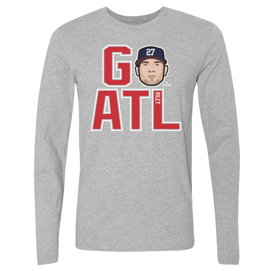 Austin Riley Men's Long Sleeve T-Shirt | 500 LEVEL
