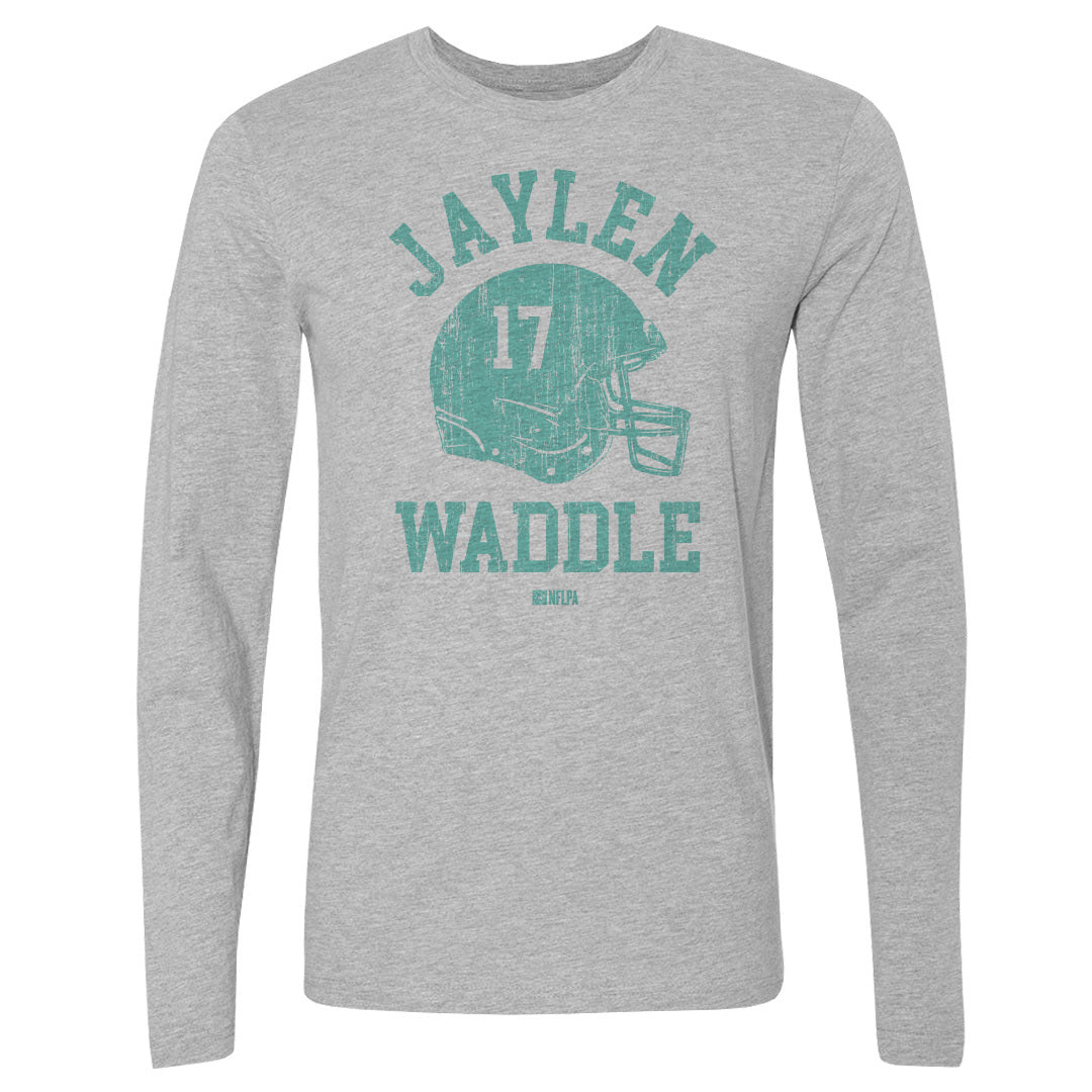 Jaylen Waddle Men's Long Sleeve T-Shirt | 500 LEVEL