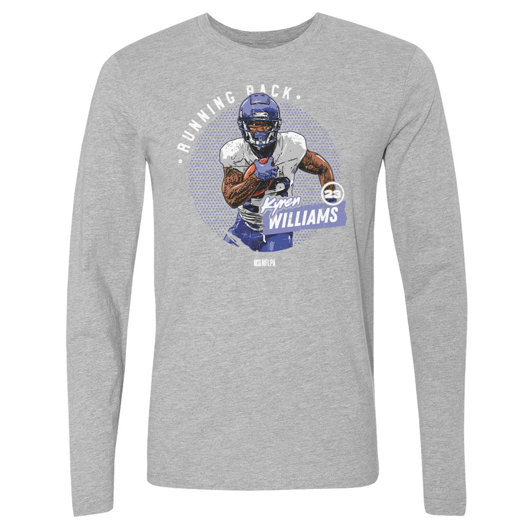 Kyren Williams Men's Long Sleeve T-Shirt | 500 LEVEL