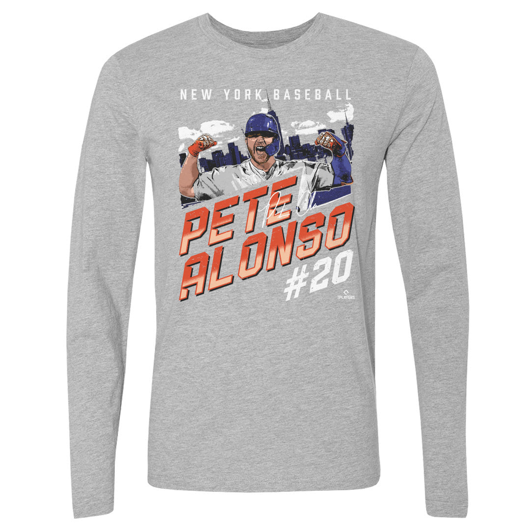 Pete Alonso Men's Long Sleeve T-Shirt | 500 LEVEL