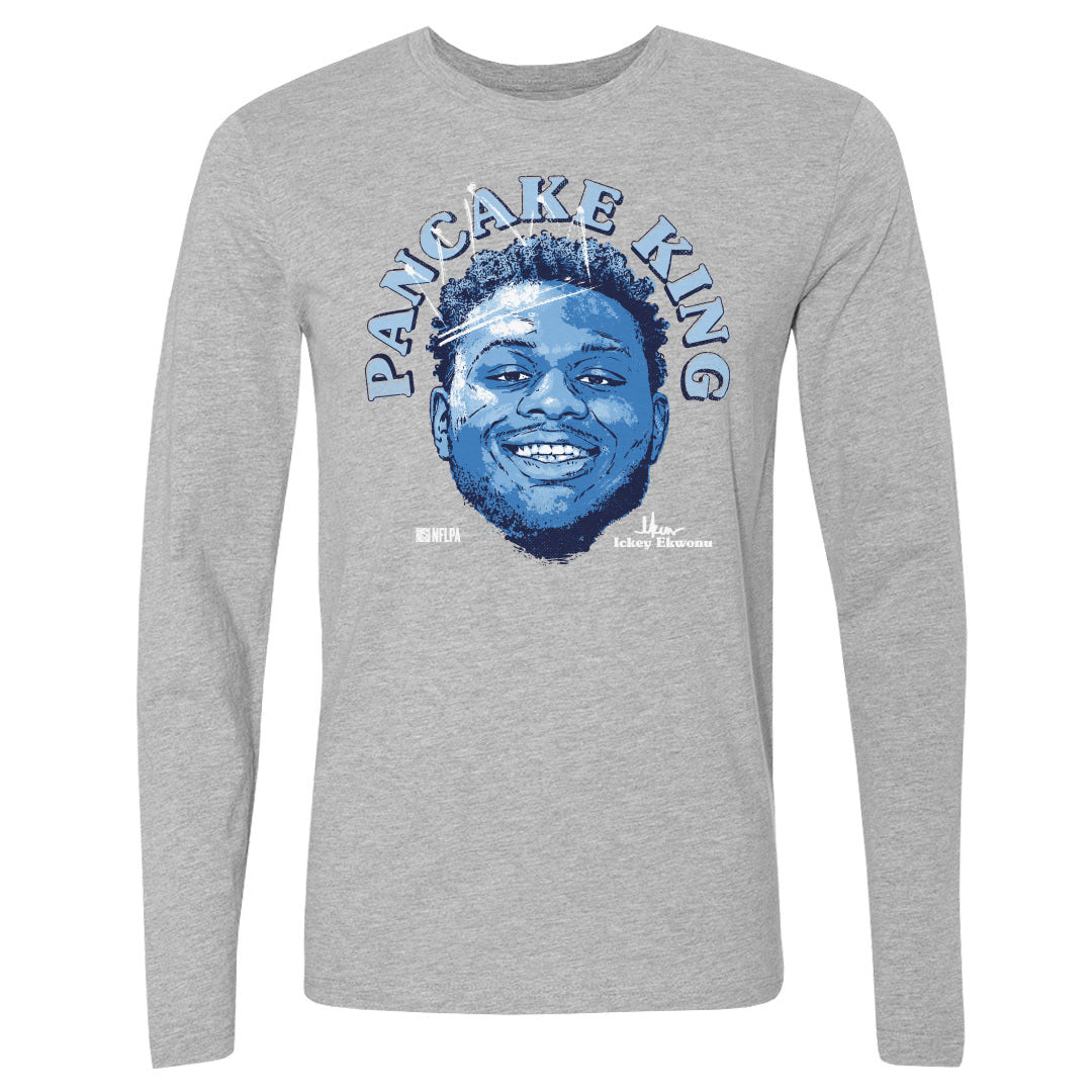 Ickey Ekwonu Men's Long Sleeve T-Shirt | 500 LEVEL
