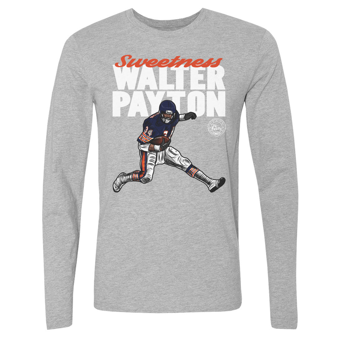 Walter Payton Men's Long Sleeve T-Shirt | 500 LEVEL