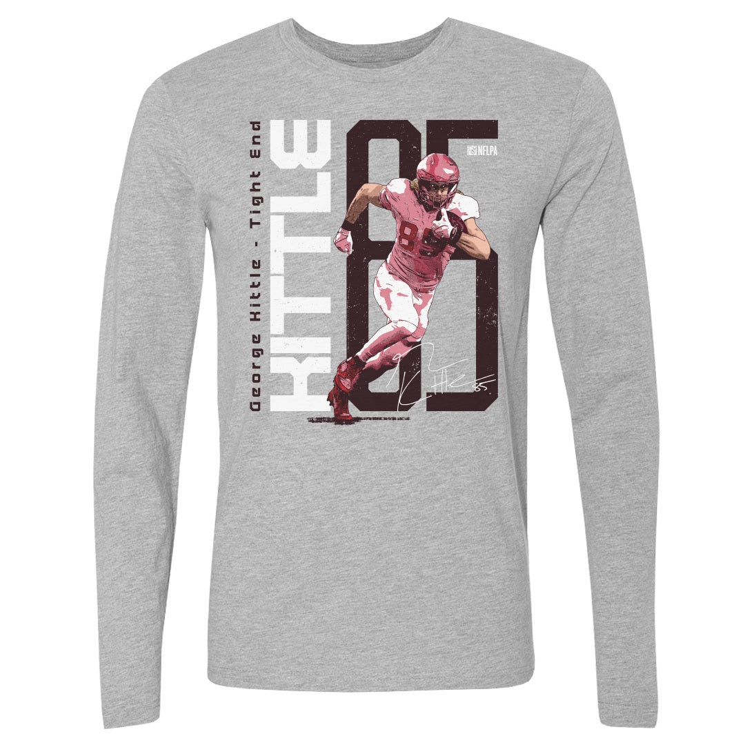 George Kittle Men's Long Sleeve T-Shirt | 500 LEVEL