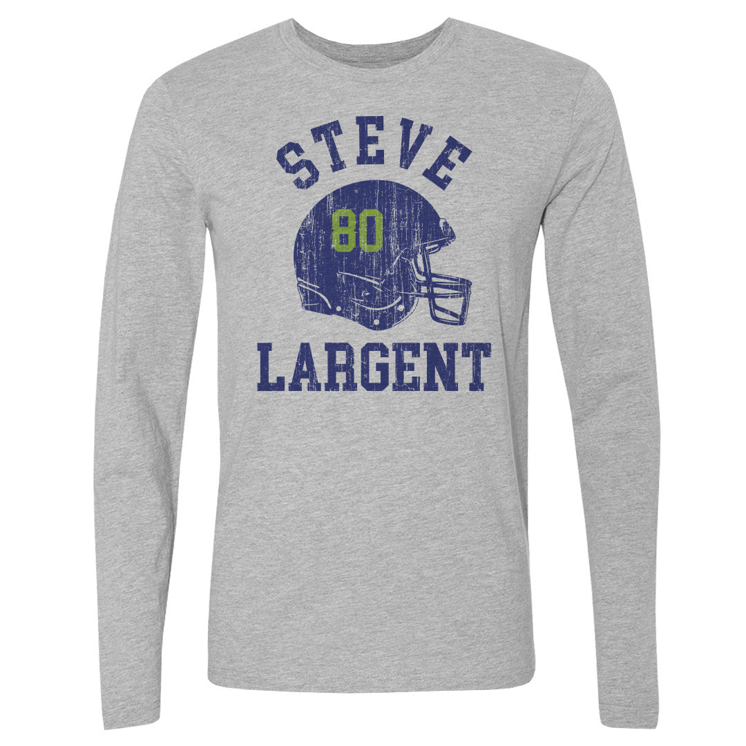 Steve Largent Men's Long Sleeve T-Shirt | 500 LEVEL