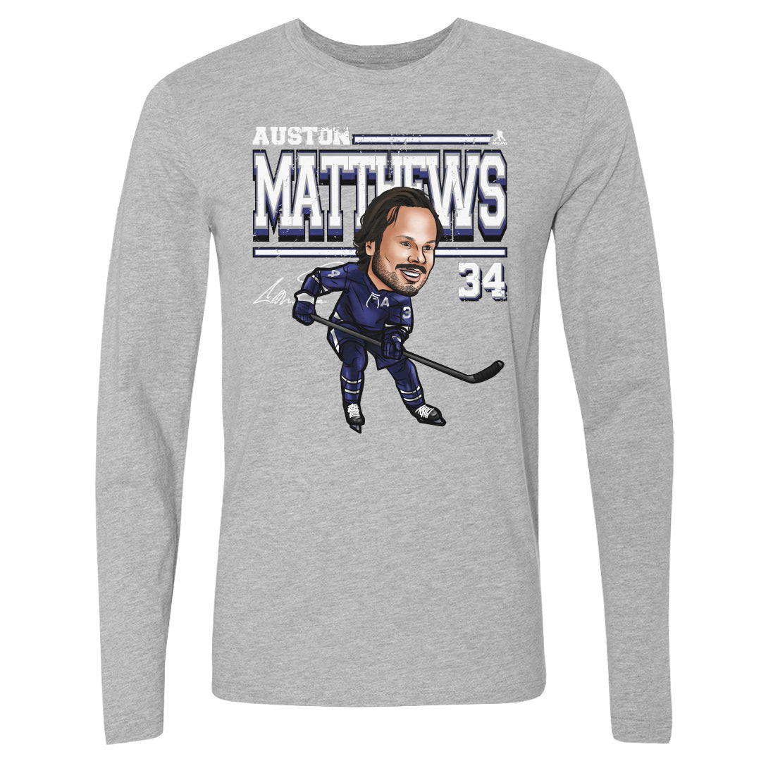 Auston Matthews Men's Long Sleeve T-Shirt | 500 LEVEL