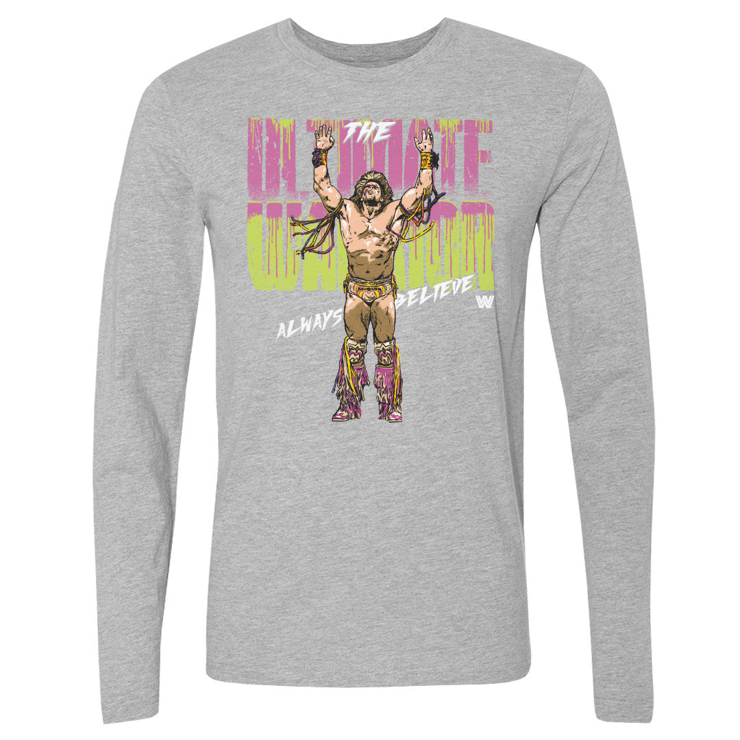 Ultimate Warrior Men's Long Sleeve T-Shirt | 500 LEVEL