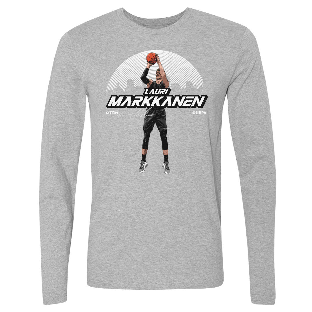 Lauri Markkanen Men's Long Sleeve T-Shirt | 500 LEVEL