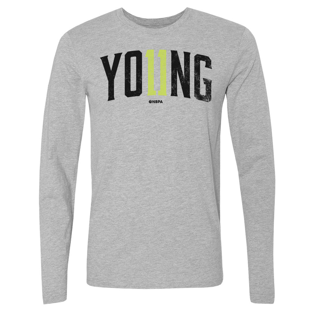 Trae Young Men's Long Sleeve T-Shirt | 500 LEVEL