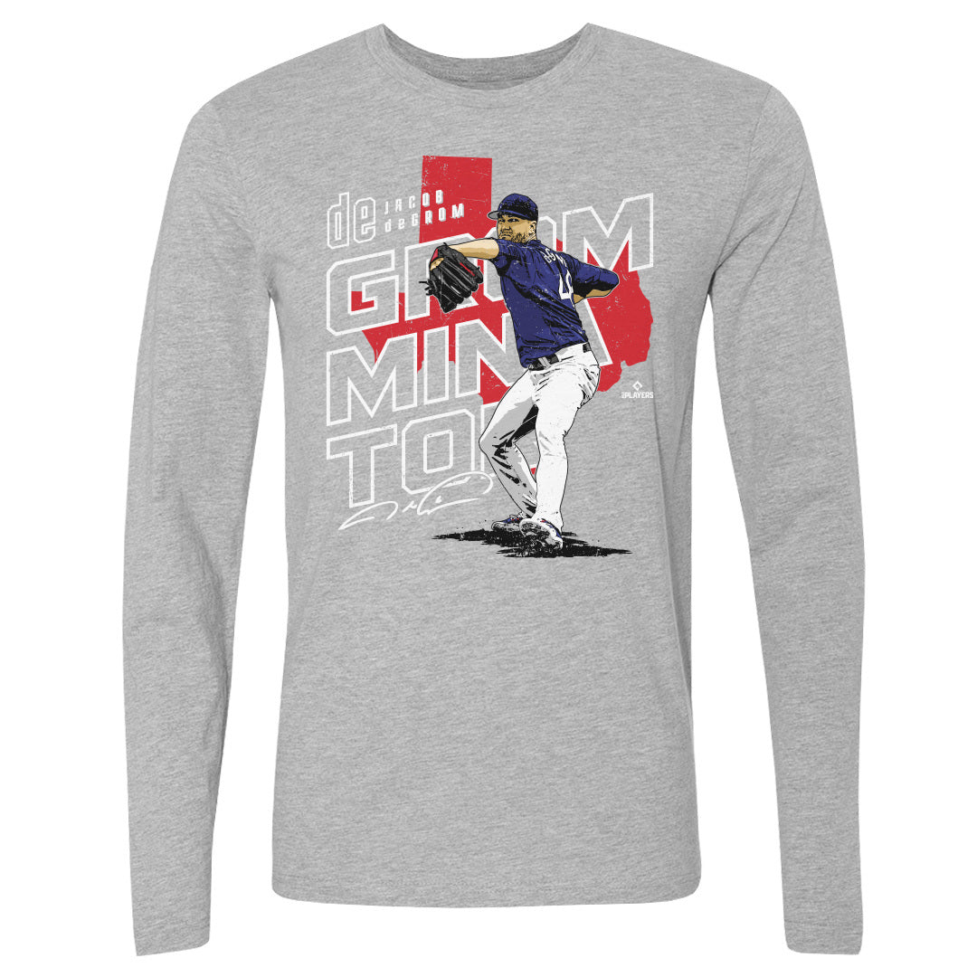 Jacob deGrom Men's Long Sleeve T-Shirt | 500 LEVEL