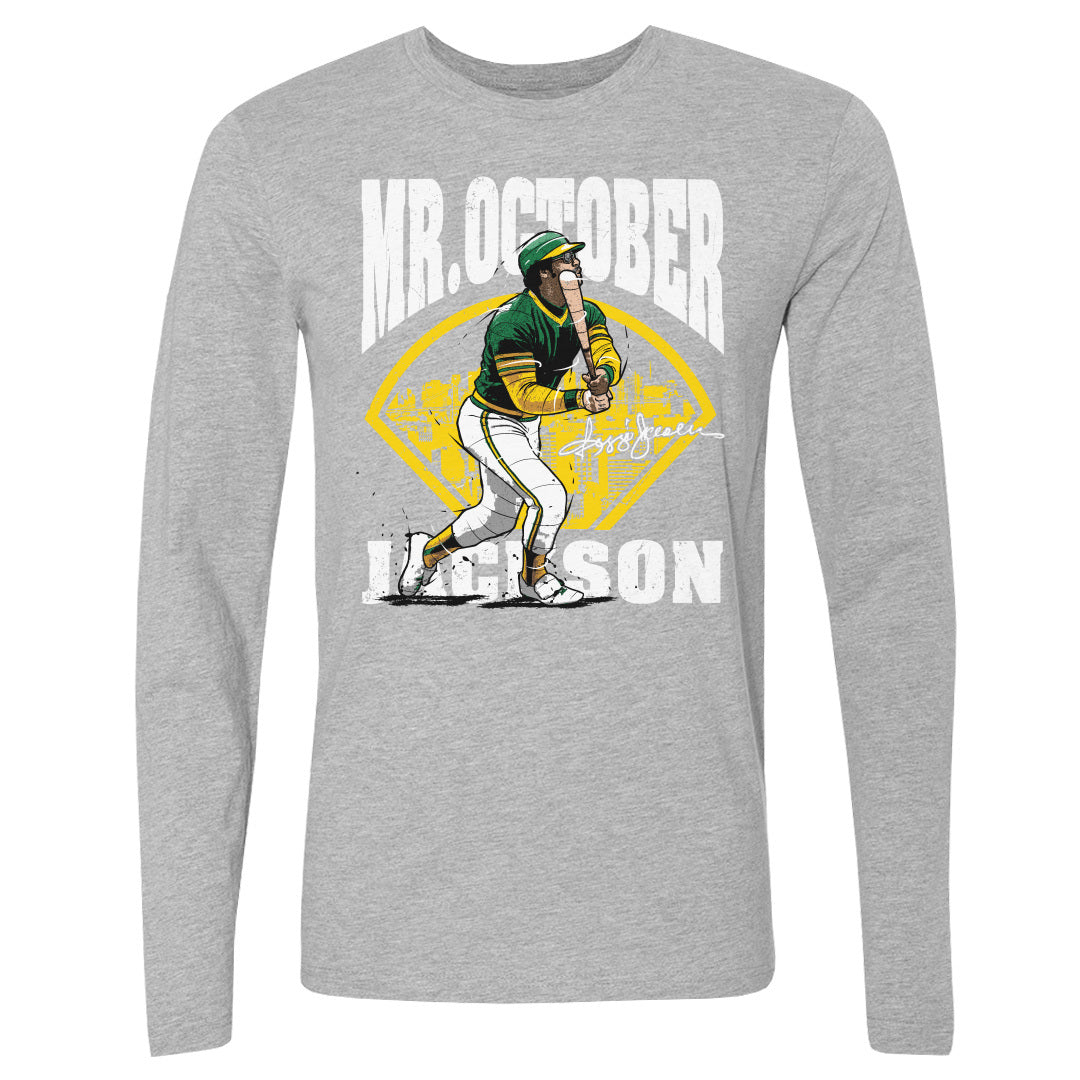 Reggie Jackson Men's Long Sleeve T-Shirt | 500 LEVEL