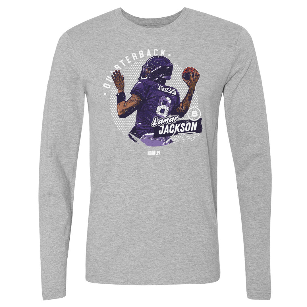 Lamar Jackson Men's Long Sleeve T-Shirt | 500 LEVEL