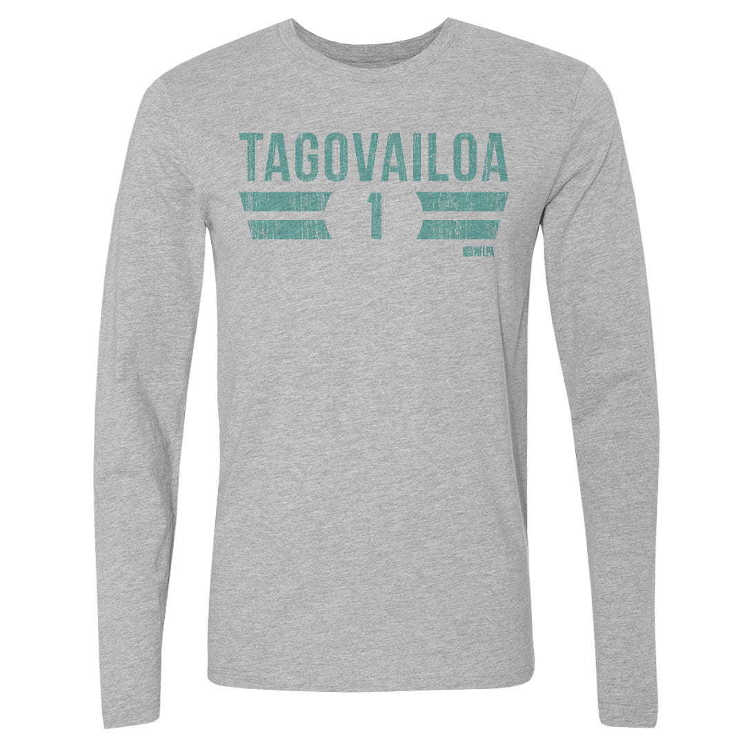 Tua Tagovailoa Men's Long Sleeve T-Shirt | 500 LEVEL