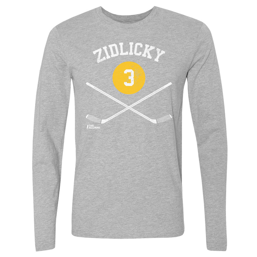 Marek Zidlicky Men's Long Sleeve T-Shirt | 500 LEVEL